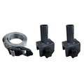 Brackets and strap kit replacements for ClevaCover.