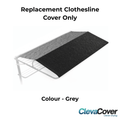 Replacement ClevaCover clothesline cover - no frame included with purchase.