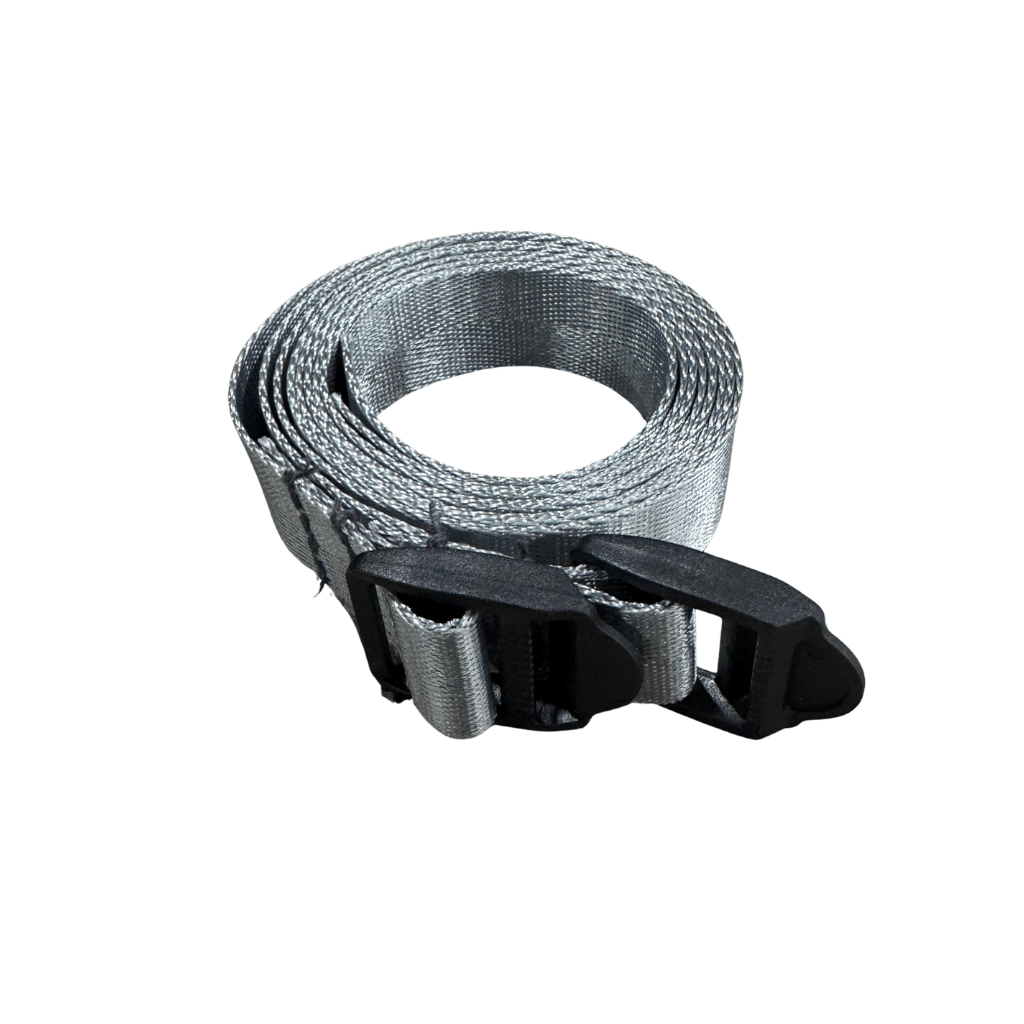 Replacement strap - grey for ClevaCover Clothesline Covers.