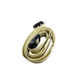 Replacement fold down clothesline cover straps. Beige